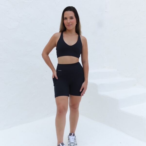 macaquinho constância canelado black